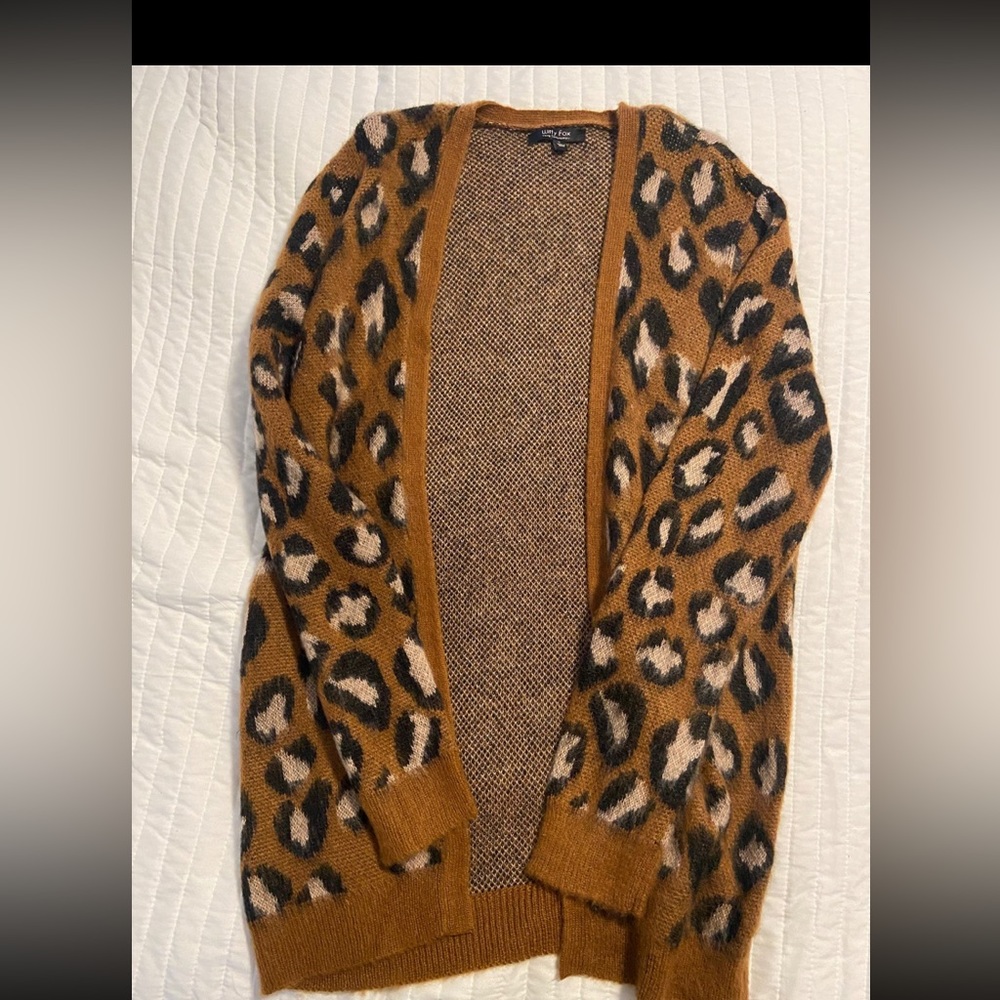 Cheetah cardigan